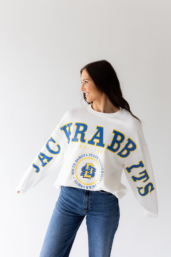 SD State Philly Split Lantern Sleeve Crew